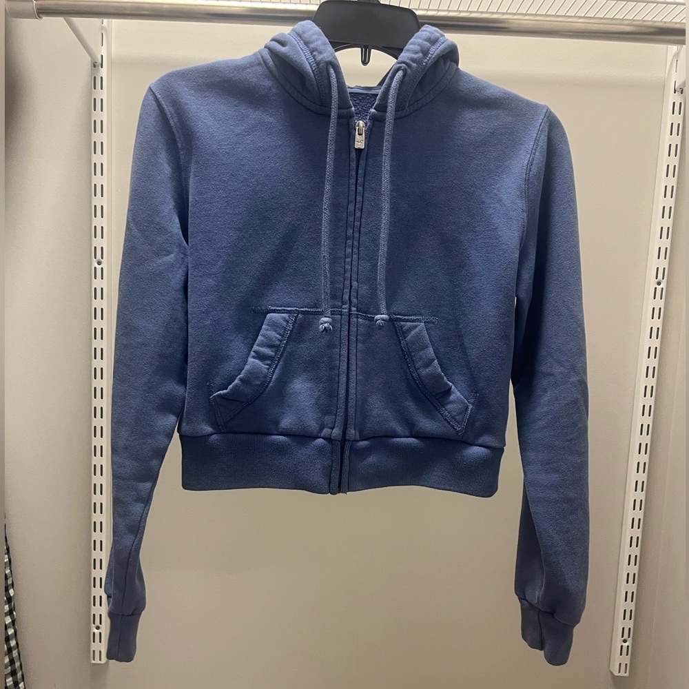 Hollister Blue Fleece Jacket